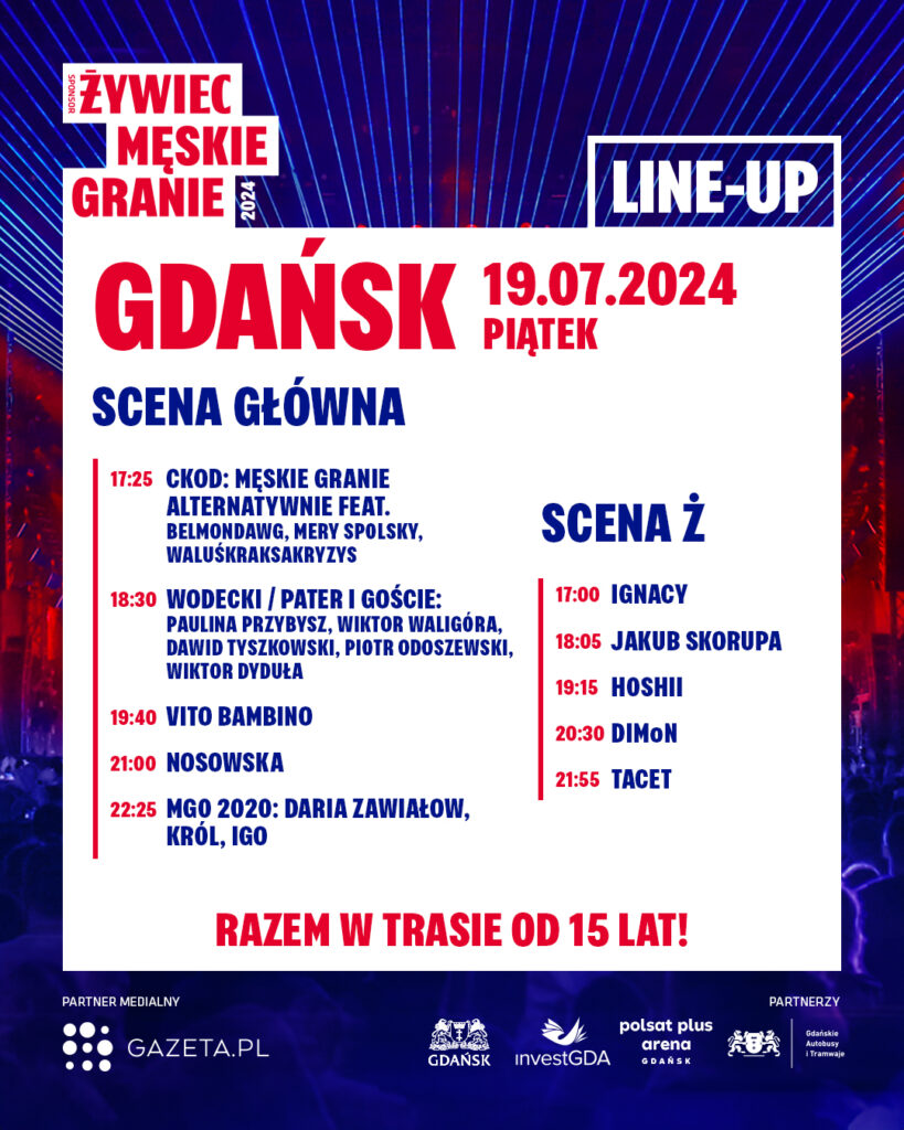 M skie Granie 2024 Polsat Plus Arena Gda sk